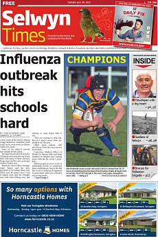 Selwyn Times - July 28th 2015