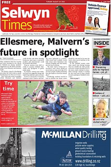 Selwyn Times - August 18th 2015